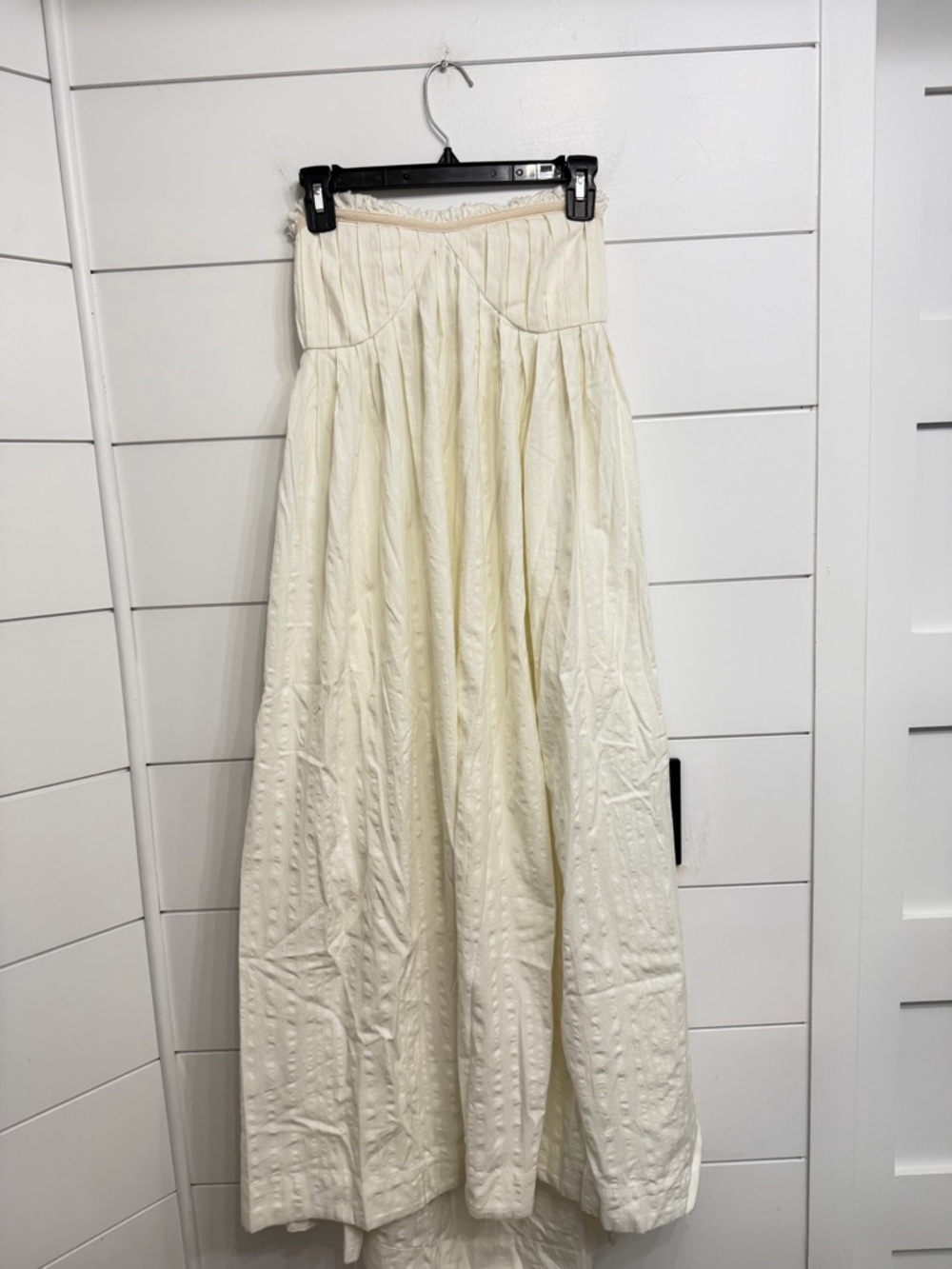 Free-est by Free People Ivory Poppy Cotton Midi Dress Size Medium 36581 - Picture 2 of 16